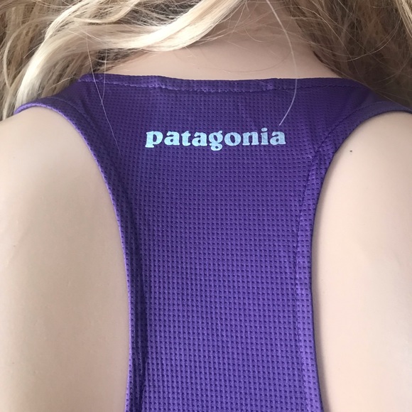 Patagonia Racerback Tank Green & Purple Size XXS Good Condition - Picture 13 of 16